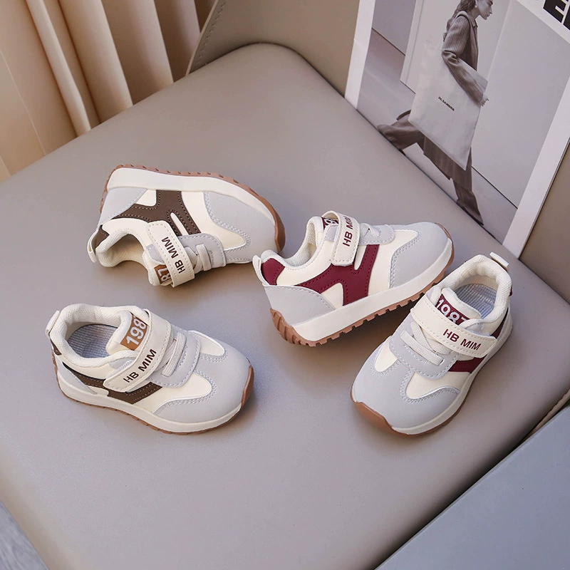 Demi-season children's footwear for early age, breathable sports shoes for boys, soft sole, 3 years
