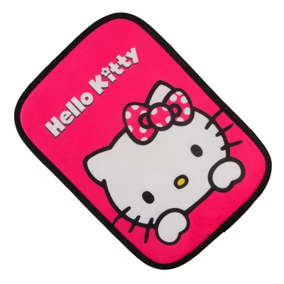 Car armrest box pad Four Armrest box pad - pink-cat