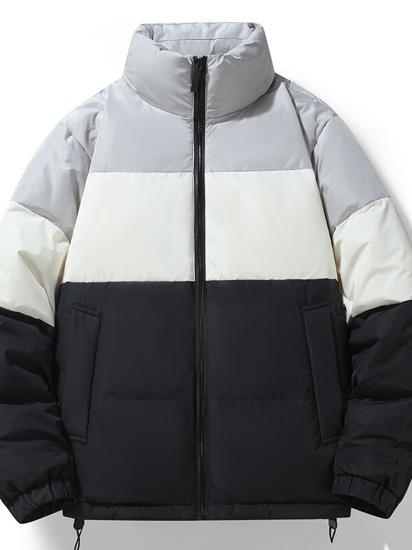 Down jacket men's 2024 Winter new original high quality white duck down couple casual loose coat men