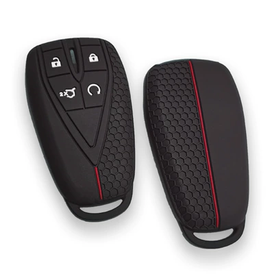 Changan key set cs75/55plus shell unik package univ/t yidong ruicheng CC Auchan x5Z67 car honeycomb (Static Rod/Key Bag) - black-red-line