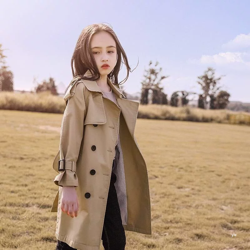 Tide, autumn jacket, trench coat, western style, 2021 collection, internet celebrity, Korean style, for teenagers