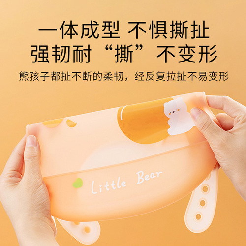 Baby eating bib silicone waterproof summer light and thin baby food supplement children's saliva bib thin model wholesale