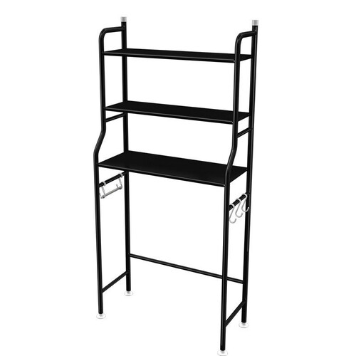 Bathroom, washing machine, toilet rack, toilet, non-punching floor toilet rack, toilet storage rack