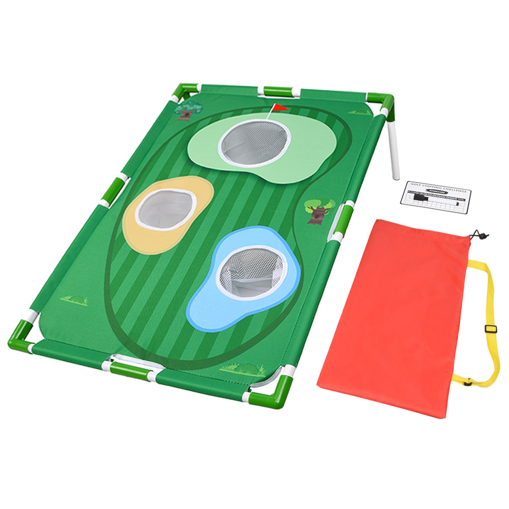 Práctica de Golf Red de corte de varilla red interior y al aire libre portátil Golf swing Trainer patio objetivo golpear jaula
