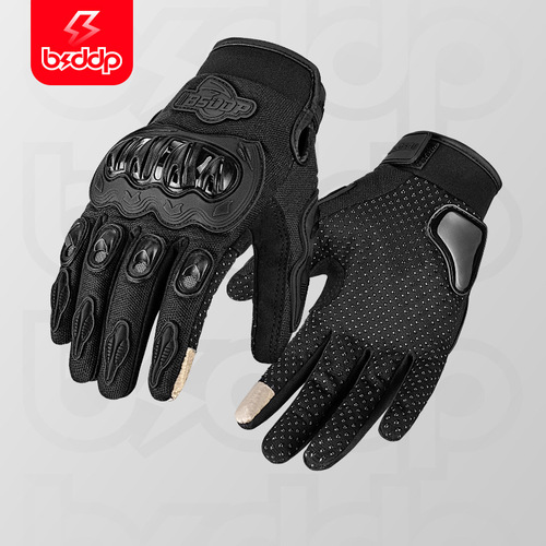 Factory direct sales motorcycle off-road riding gloves anti-fall summer sun protection full-finger touch screen gloves for men and women cross-border