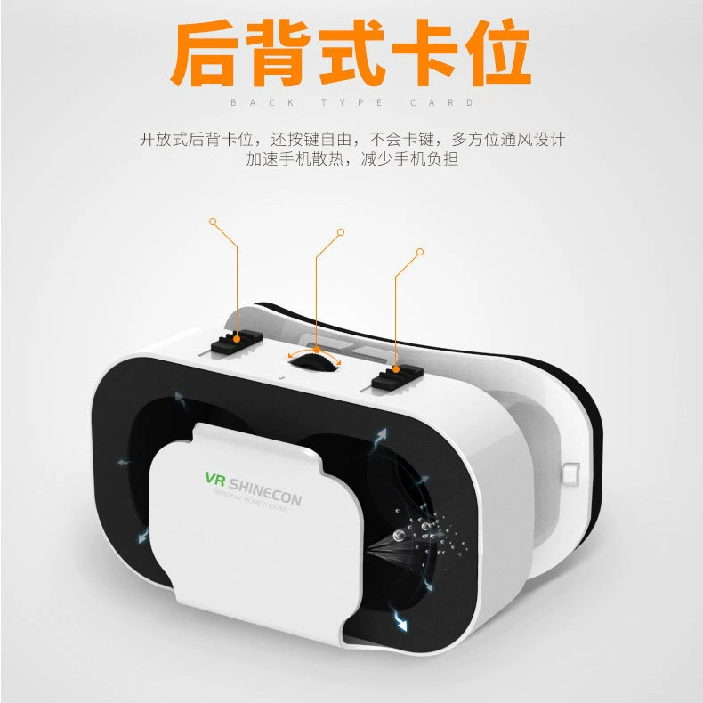 VR-очки VRSHINECON G05 Thousand Fantasy, виртуальная реальность 5-го поколения MINI, 3D шлем, магическое зеркало, подарок