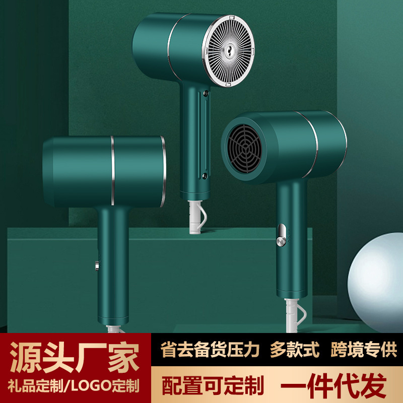 ヘアドライヤー家庭用ブルーライトマイナスイオンギャラリー大出力電気ブロー寮冷熱風ブロー筒プレゼントクロスボーダー|undefined