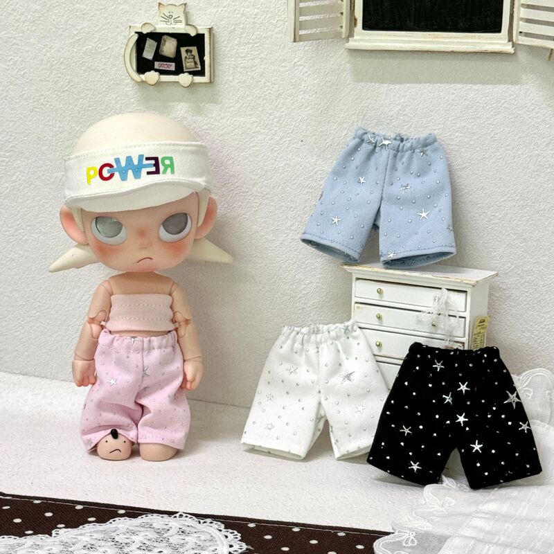 Zsiga Gazi Star Wide-Leg Jeans for Dolls, Casual Pants for Potato Dolls, Wholesale Doll Clothes for Dress-Up