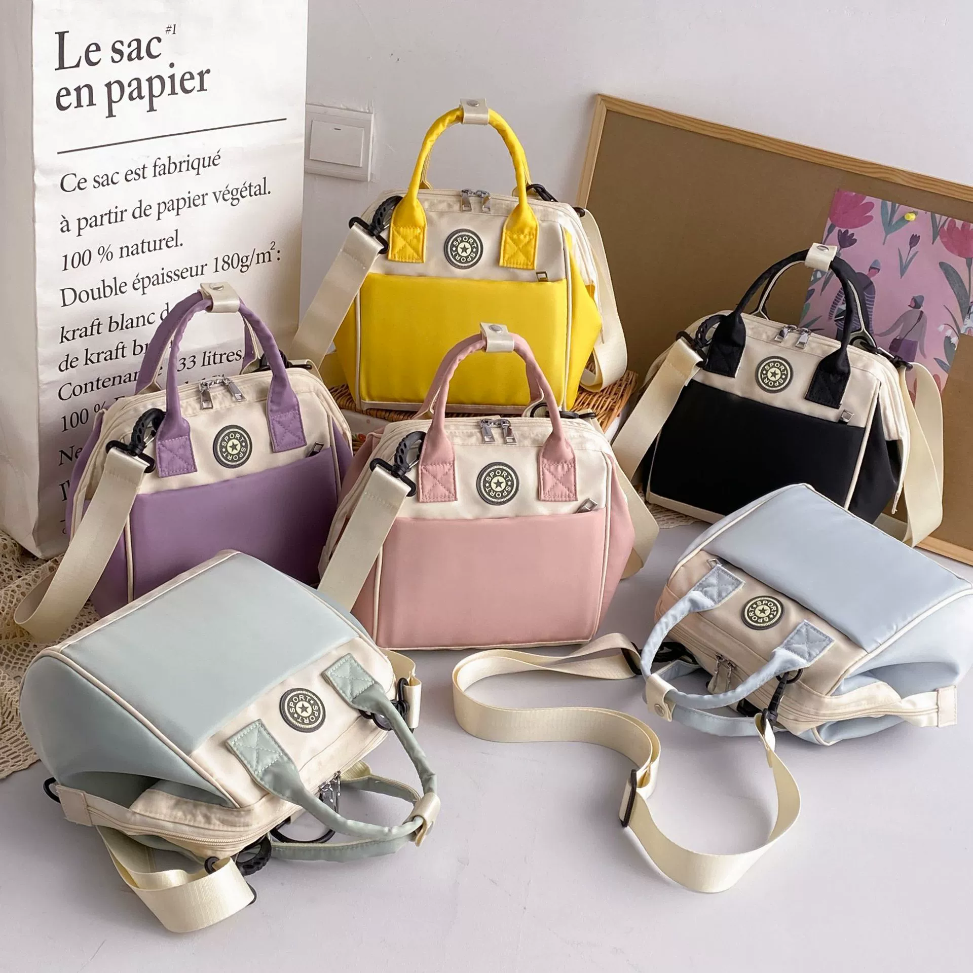 Модная сумка для мамы на одно плечо небольшого размера через плечо для выхода на улицу Легкая сумка через плечо в наличии Модная Детская сумка для снижения возраста