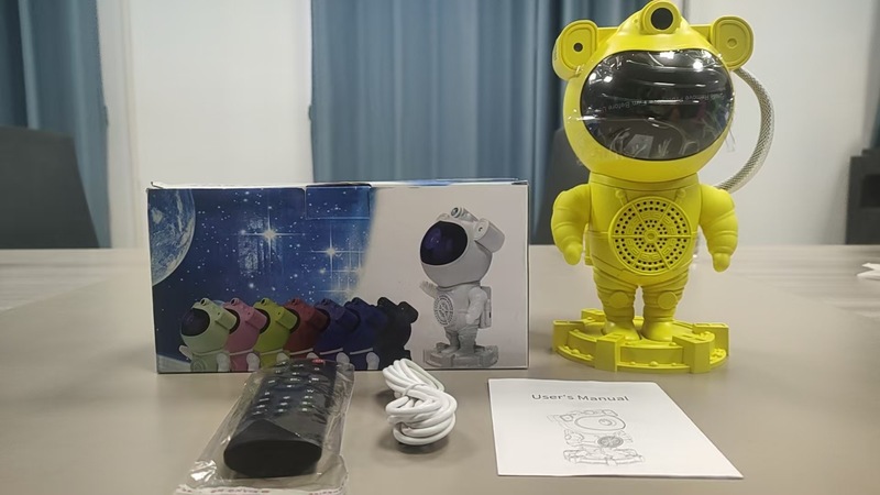 Amazon クロスボーダー Bluetooth 宇宙飛行士星雲ランプ夢のような星空ランプ寝室の睡眠雰囲気宇宙飛行士ナイトライト|undefined