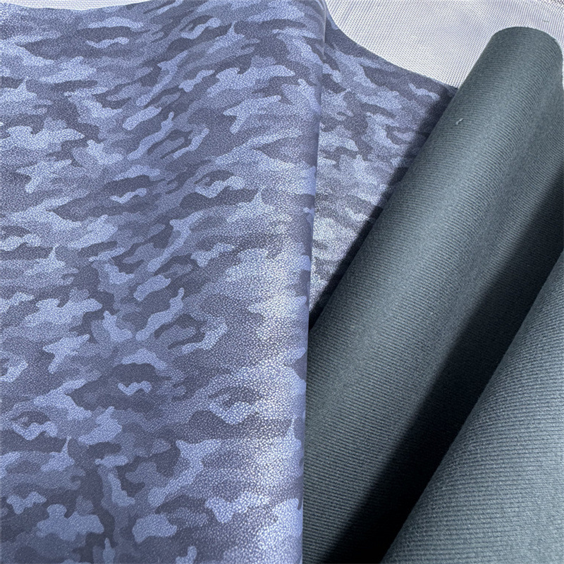 PU珠光迷彩羊巴环保鞋子服装书包电子包装盒家居软包装饰皮革面料