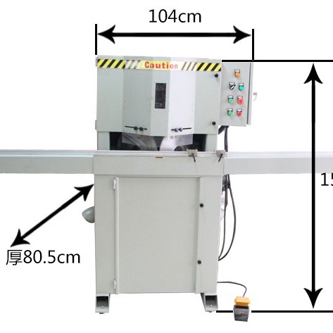 铭立相框90°精准双刀切角机  实木发泡铝合金线条均可切