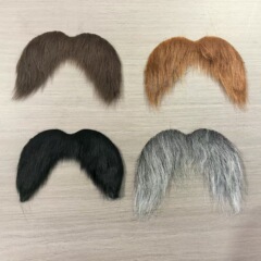 万圣节新胡子婚庆搞笑假胡须八字胡化妆舞会装饰COS演出胡须道具