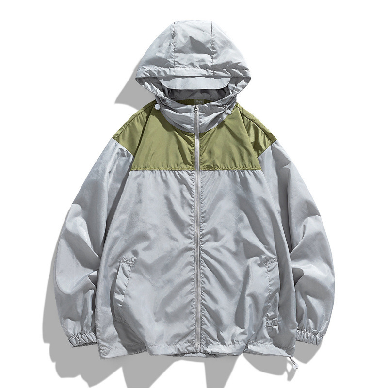 Ropa de protección solar de deporte al aire libre ropa de piel UV UPF50 + abrigo de verano