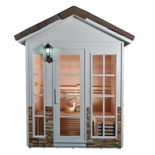 Outdoor steam sauna room Traditional sauna 3-4 people have in stock
