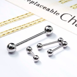 手镯;耳钉;唇饰