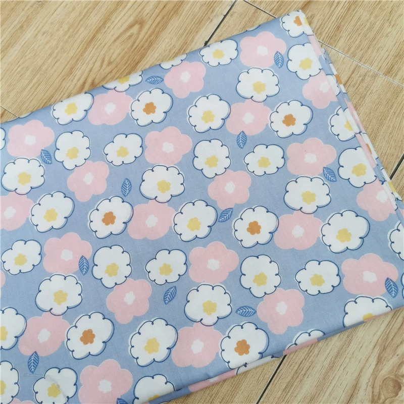 Cotton cloth, down jacket, floral print, bedding