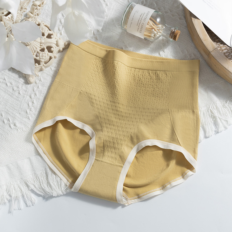 Algodón de las mujeres entrepierna alta cintura vientre contratación hip lifting Peach cadera triángulo shorts cabeza verano sin costuras ropa interior niñas