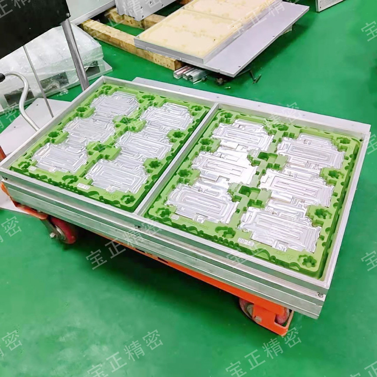 源头厂家热成型正负压模具吸塑铝模 ABS上模水果盒餐盒一整套制作