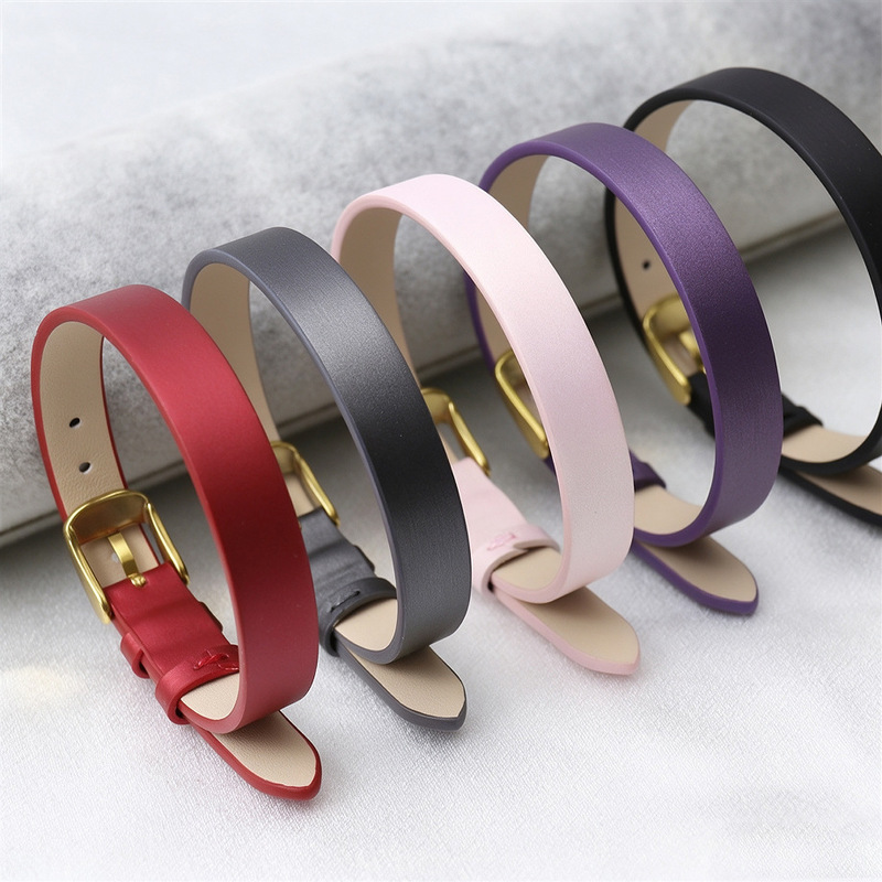 Silk Hand Strap, Ultra-Thin Single-Piece Bracelet Leather Strap, Suitable for Gold Eight Treasures Compass Wristband Silk Hand Strap, Ultra-Thin Single-Piece Bracelet Leather Strap, Suitable for Gold Eight Treasures Compass Wristband