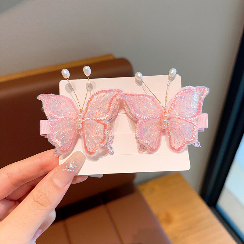 Un par de mariposas de polvo dulce