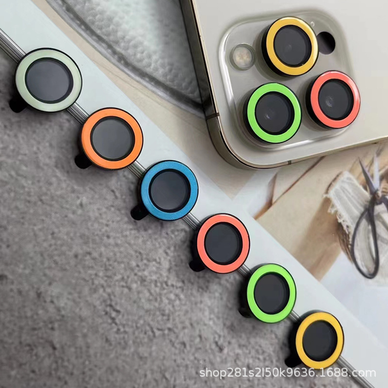 Suitable for 17 Pro Max Luminous Hawkeye Camera Glass Luminous Hawkeye Lens Film