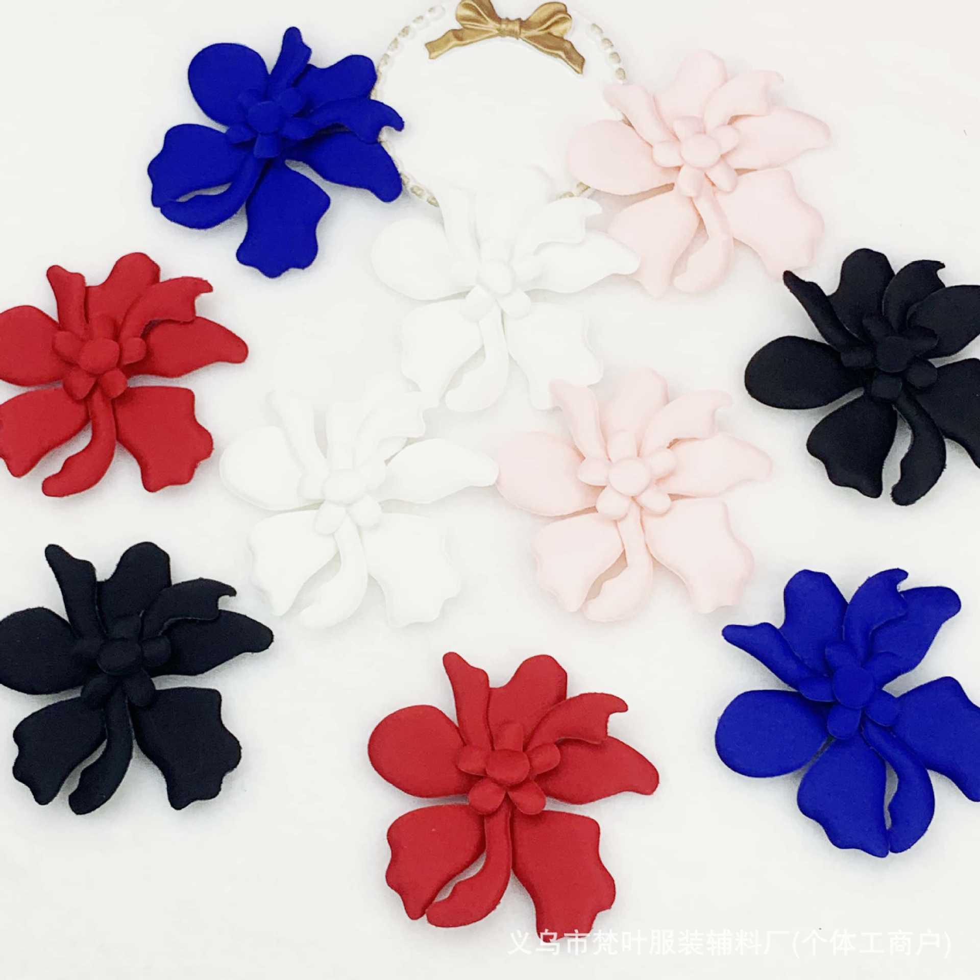 百合花女装配饰胸花装饰花朵礼服胸花鞋花配件手工胸花立体花辅料