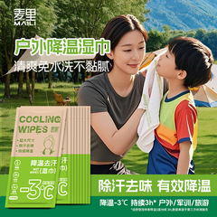 顔拭き用の携帯用冷却制汗ウェットティッシュ、汗を除去、リフレッシュ、冷却、脇汗を除去するウェットティッシュ、発送用