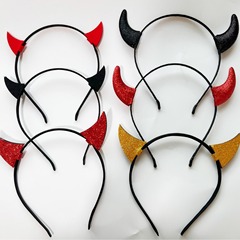 ハロウィーンアクセサリーコスプレ道具魔女悪魔頭飾り吸血鬼カチューシャ吸血鬼小牛角髪飾り