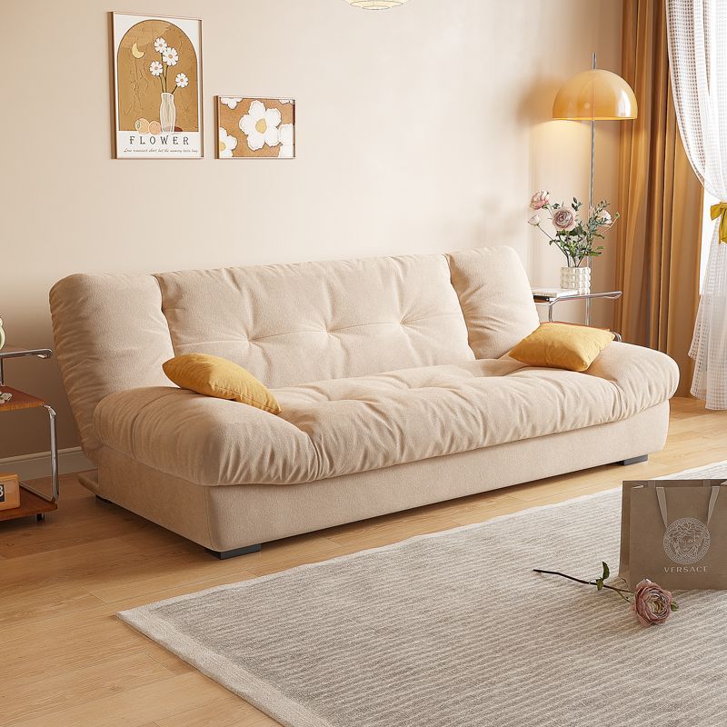 Cloud Dual-Purpose Foldable Sofa Multi-Functional Sofa Bed Living Room Small Apartment Modern Simple Cream Style Internet Celebrity Model