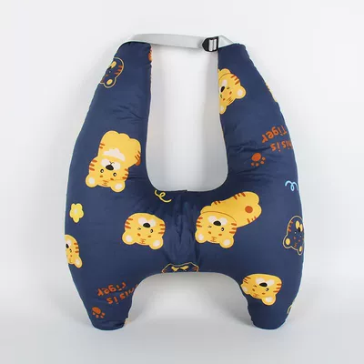 Children's car headrest, in-car pillow for Headrest - super-cute-tiger-upgraded-to-2nd-generationu-shaped-support-independent-inner-liner