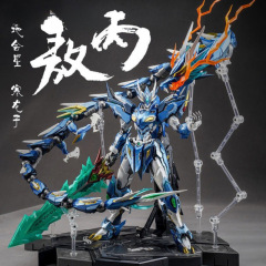 三国の魔動核ガンダムの模型を組み合わせて手を作ります。