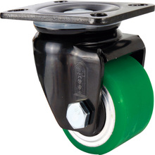 厚德厂家直销2寸2.5寸3寸万向轮低重心调节轮子铝芯PU支撑脚轮