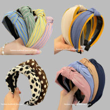 韩式宽边气质发箍网红时尚外出发卡百搭简约发带头箍甜美ins发饰