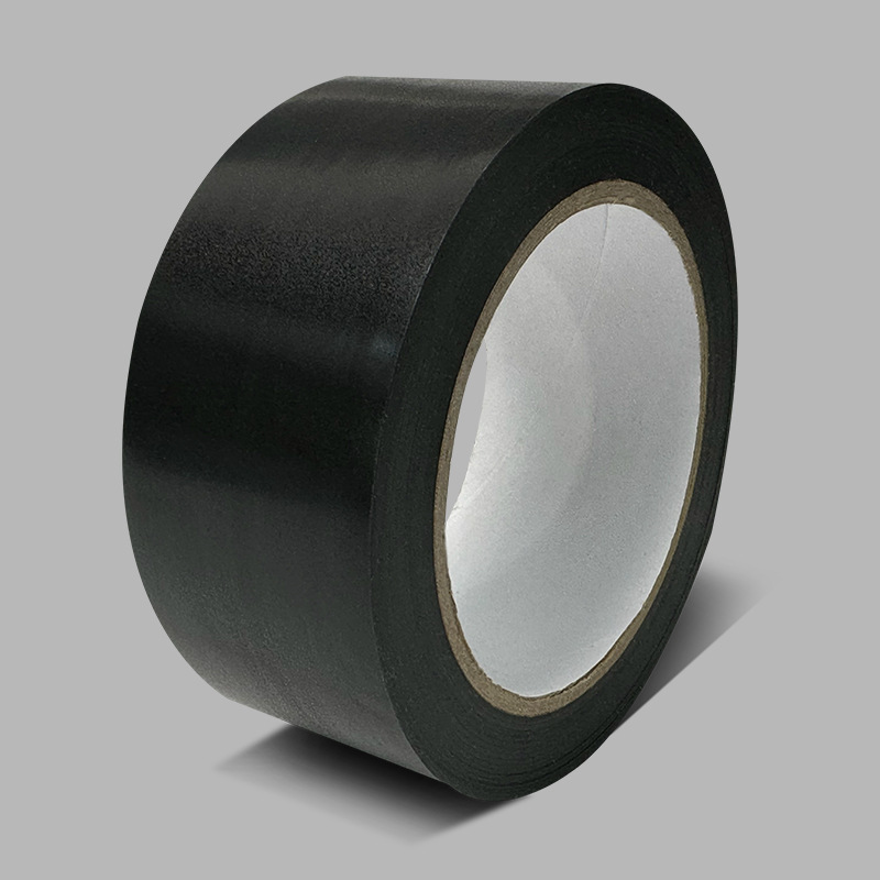 Cinta de advertencia de PVC para suelo, impermeable, amarilla y negra, de alta adherencia, cinta de seguridad para marcar el suelo, cinta de línea cebra.