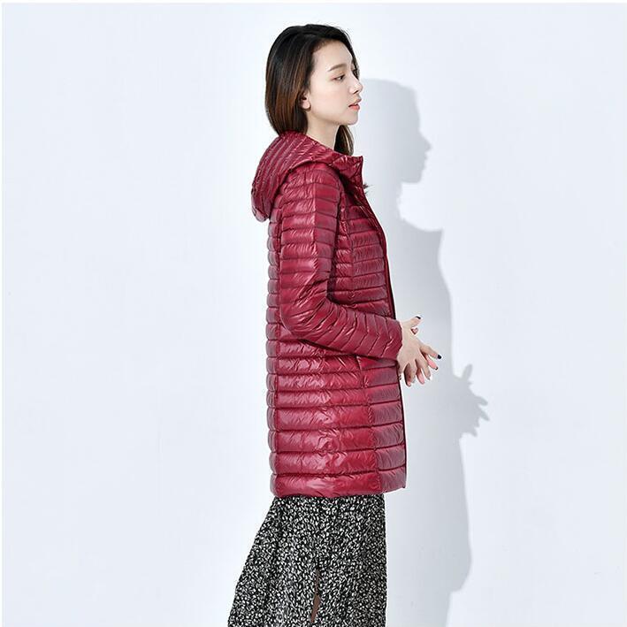 버건디(여성용 후드)