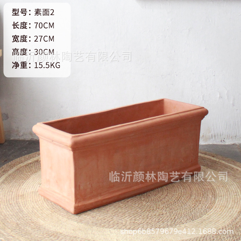 Caja de flores rectangular, canal de flores, gran maceta de flores, gran maceta de barra larga, gran maceta de barra, gran maceta de esquina, maceta rectangular, maceta de pared cercada