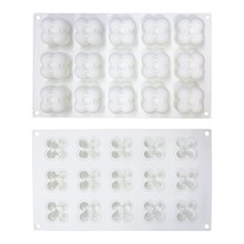 6 Company Rubik's Cube Silicone Mould DIY Magic Ball Scented Candle Grinder Creative Baking Mousse Cake Mould