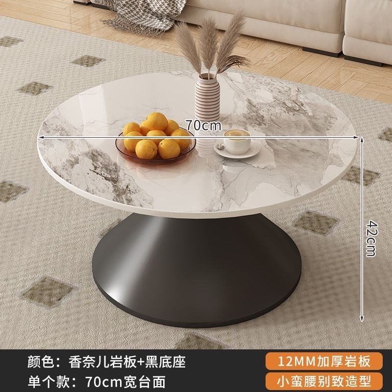 블랙 베이스 70 샤넬(두꺼운) 커피 테이블