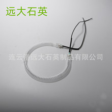 異形八角絲加熱管 鎢絲燈管 急速升溫短波真空石英電加熱管