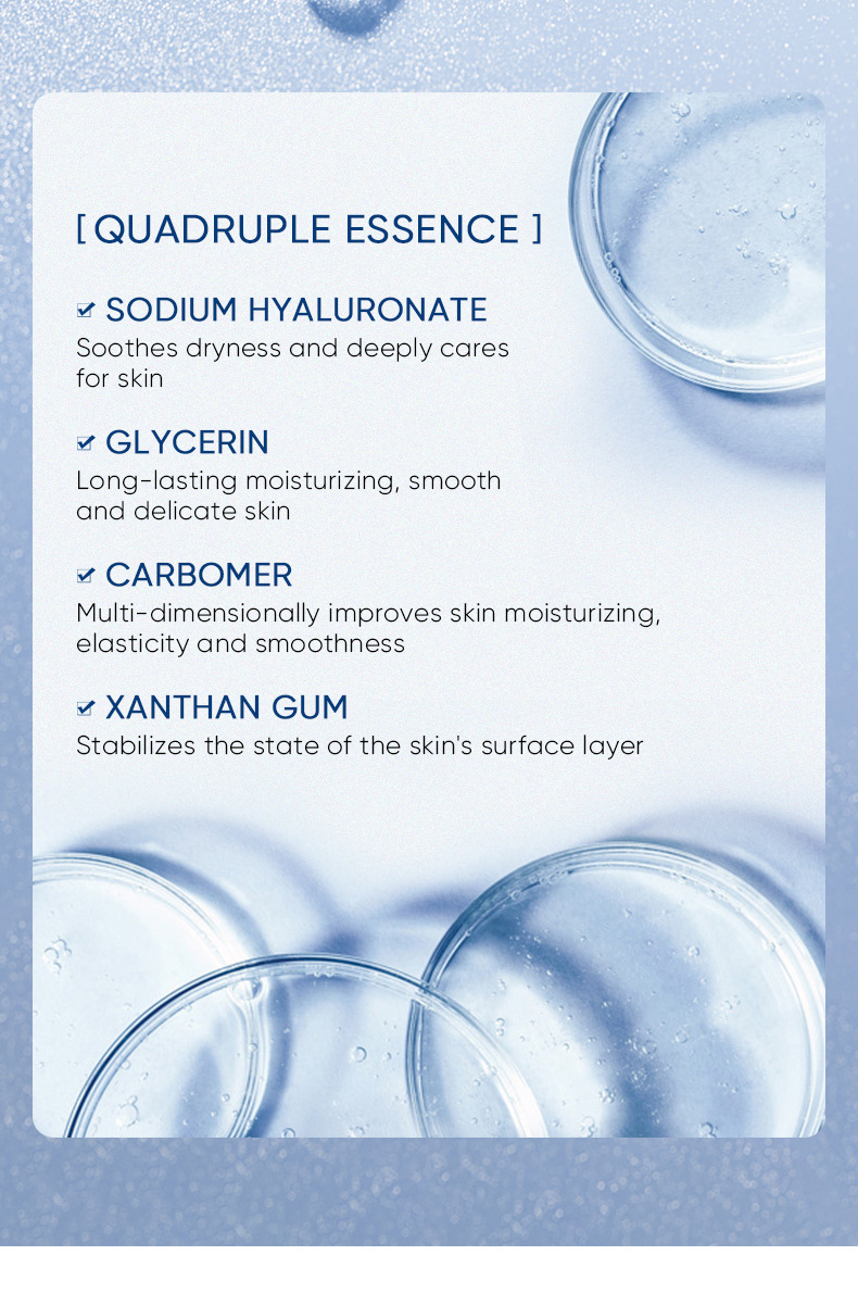 SADOER hyaluronic acid moisturizing ampoule essence cross-border export factory direct sales