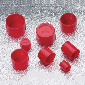 塑料螺纹盖帽管帽UNF英制美制螺纹pe盖帽 塑料盖塑料管帽