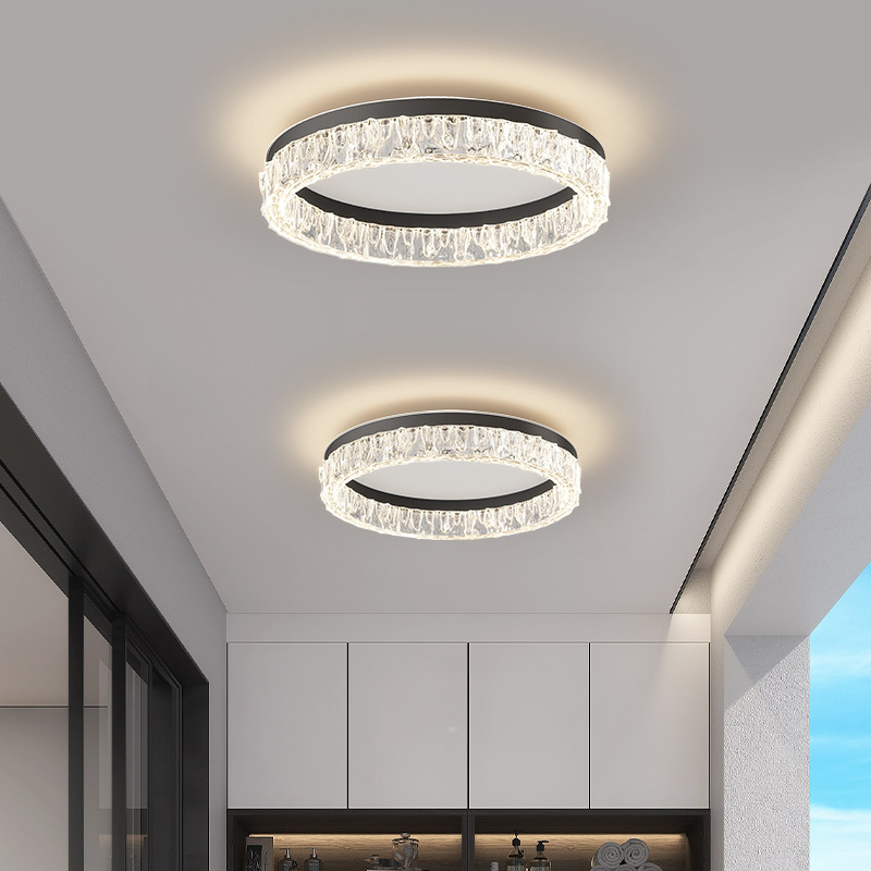 Full Spectrum Balcony Living Room Entry Led Aisle Light Accessible Luxury Corridor High-End Acrylic Indoor Wall Lamp