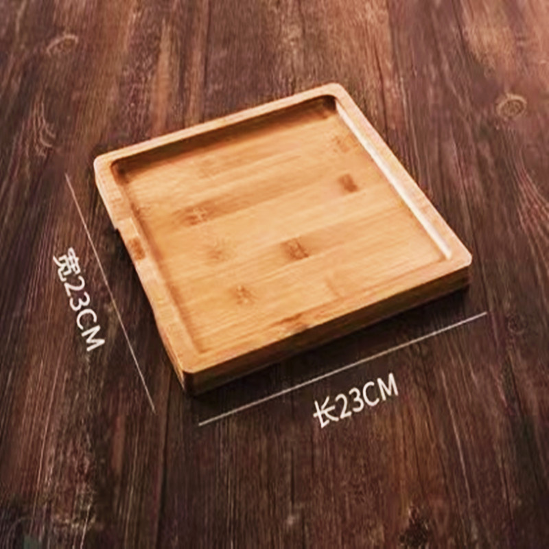 Square wooden pallet