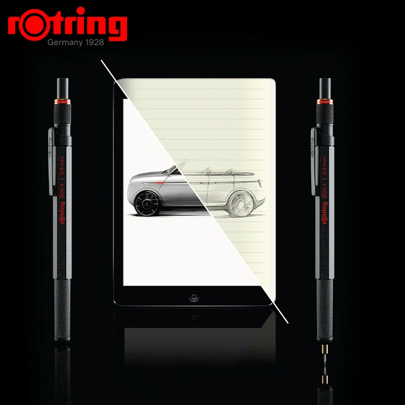 Германия Rotring Красное кольцо 800+ PAD автоматический карандаш активность карандаш высокая стоимость 800+ конденсатор сенсорный перо