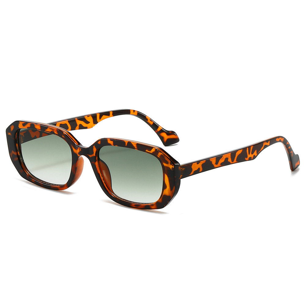 Gafas de sol rectangulares casuales retro de moda europea y americana Gafas de sol para exteriores para hombres y mujeres