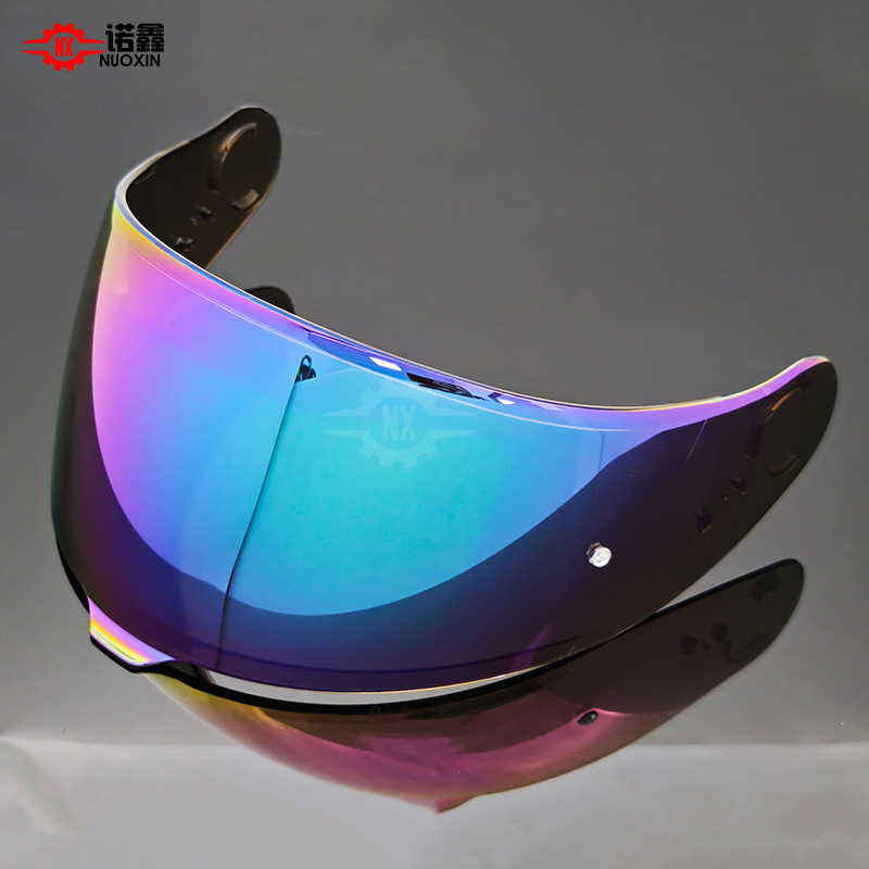 Suitable for Shoei Gt-Air3 Generation Helmet Lens Anti-Fog Sticker Discoloration Electroplating Color Day and Night Universal Cns-1C