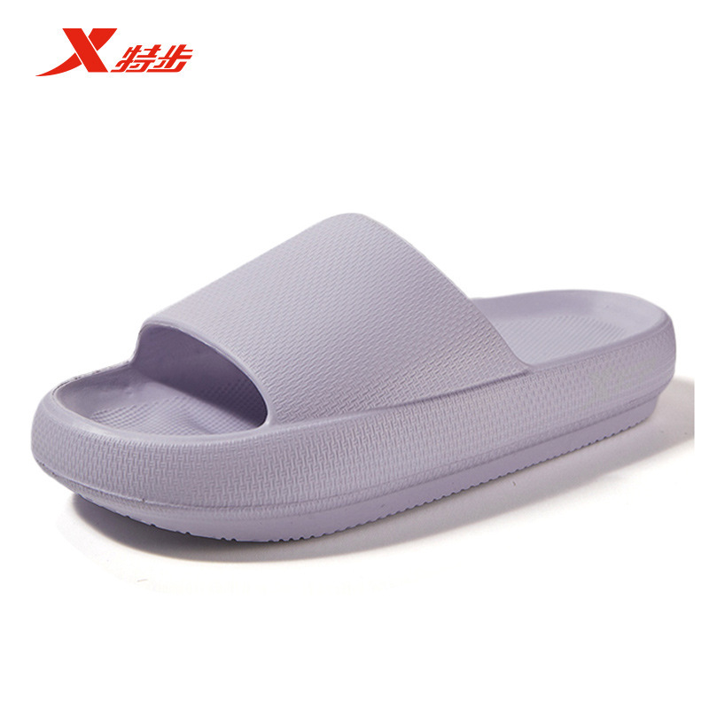 Xtep スリッパ、男性と女性用、カップル用のソフトソールスリッパ、家庭用浴室用滑り止めアウターウェア、夏用スリッパ|undefined