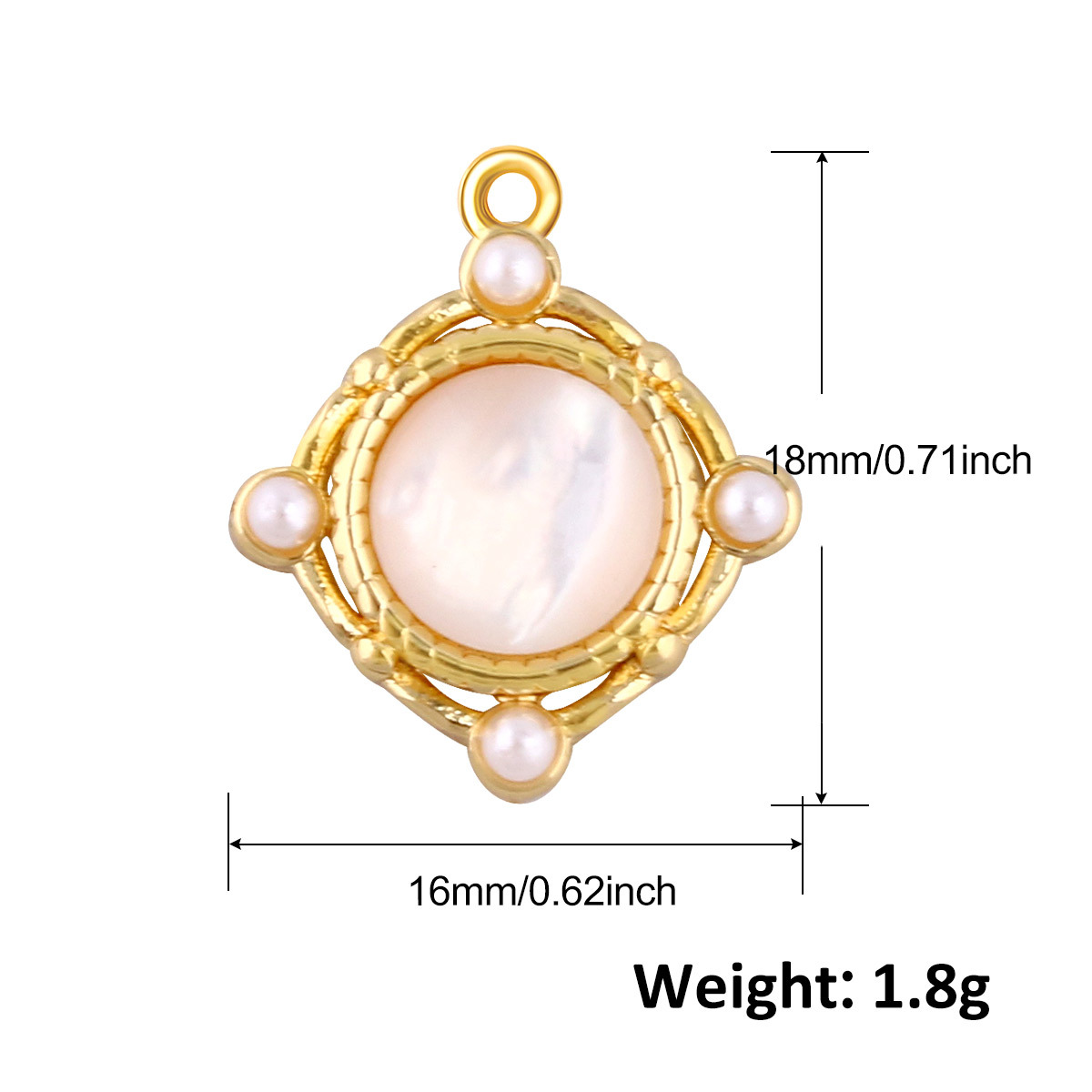 2g Weight Pendant Jewelry Making Type 12*12mm Jewelry Making Size Shell, Zircon Inlay Material DIY Jewelry Accessories Classification 1 Piece Quantity Copper Material Heart Shape Pattern All Seasons Season Plating Design Elegant, Vintage Style Style 1 Piece 12*12mm Copper Shell Zircon Heart Shape Pendant 29