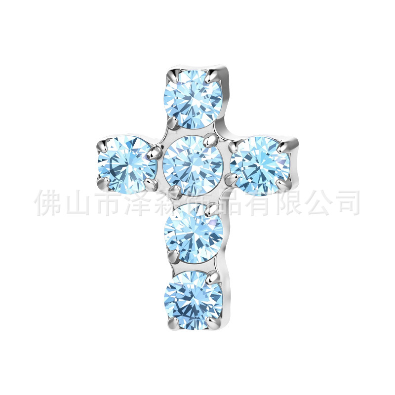 Pointed titanium steel lip stud product view